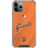 MLB San Francisco Giants Alternate Home Jersey iPhone 12 Pro Clear Case