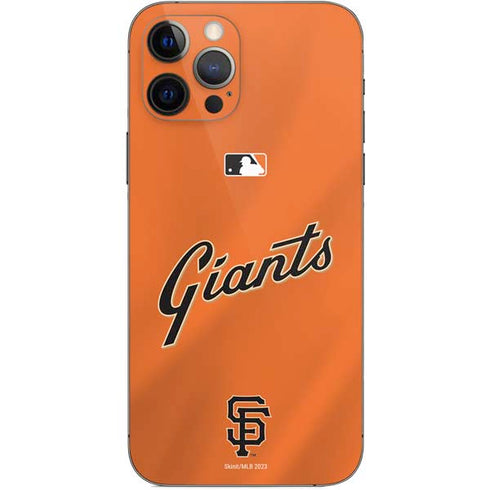 MLB San Francisco Giants Alternate Home Jersey iPhone 12 Pro Skin