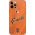 MLB San Francisco Giants Alternate Home Jersey iPhone 12 Pro Skin