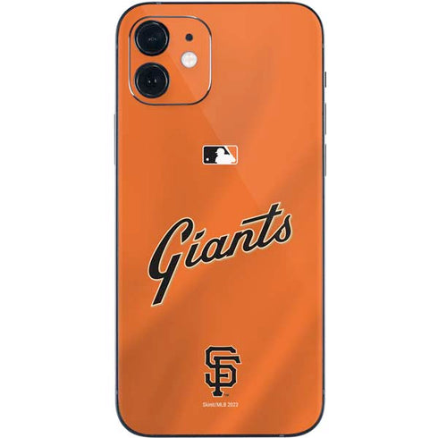 MLB San Francisco Giants Alternate Home Jersey iPhone 12 Skin