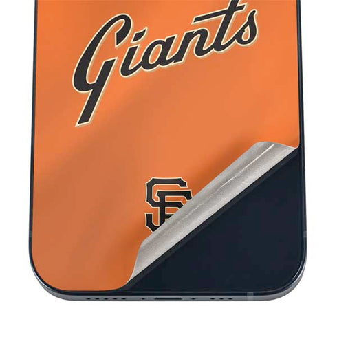 MLB San Francisco Giants Alternate Home Jersey iPhone 12 Skin