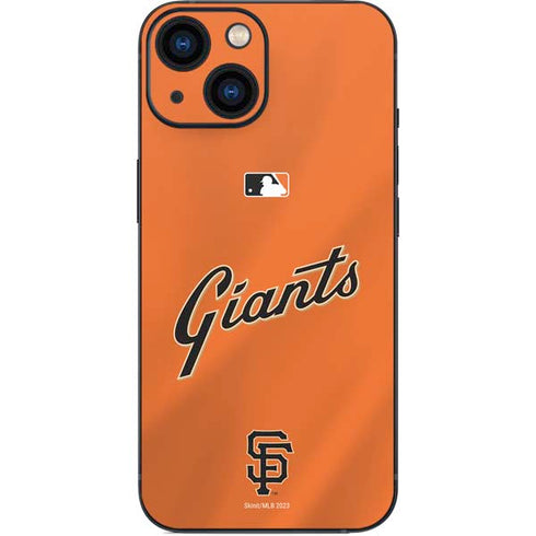 MLB San Francisco Giants Alternate Home Jersey iPhone 13 Mini Skin