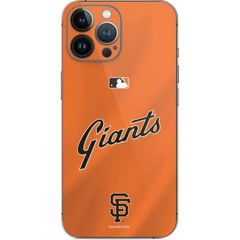 MLB San Francisco Giants Alternate Home Jersey iPhone 13 Pro Max Skin