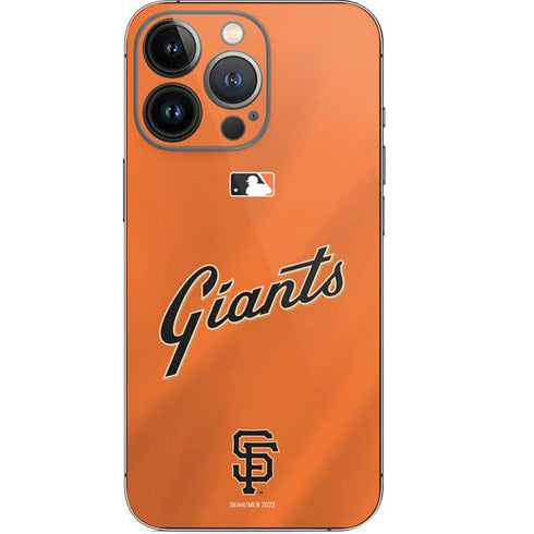 MLB San Francisco Giants Alternate Home Jersey iPhone 13 Pro Skin