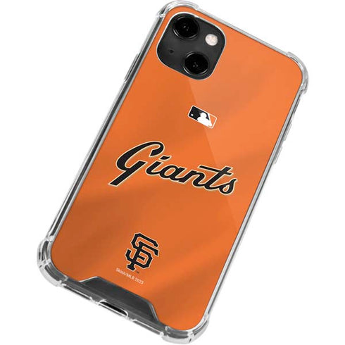 MLB San Francisco Giants Alternate Home Jersey iPhone 14 Clear Case
