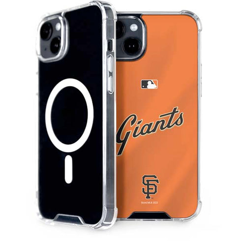 MLB San Francisco Giants Alternate Home Jersey iPhone 15 Plus MagSafe Case