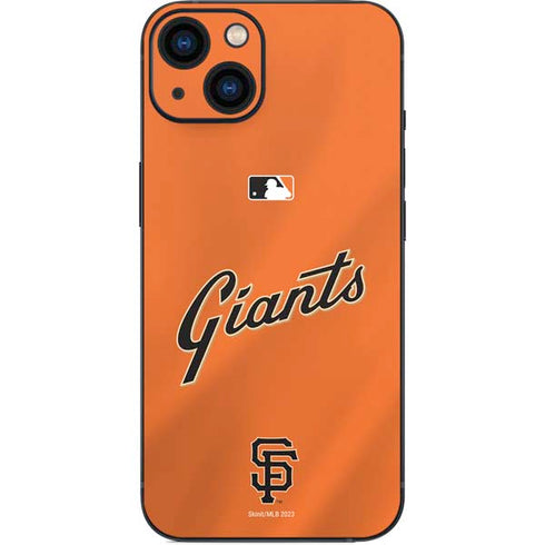 MLB San Francisco Giants Alternate Home Jersey iPhone 14 Plus Skin