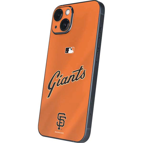 MLB San Francisco Giants Alternate Home Jersey iPhone 14 Plus Skin