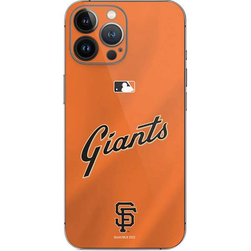 MLB San Francisco Giants Alternate Home Jersey iPhone 14 Pro Max Skin