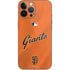 MLB San Francisco Giants Alternate Home Jersey iPhone 14 Pro Max Skin