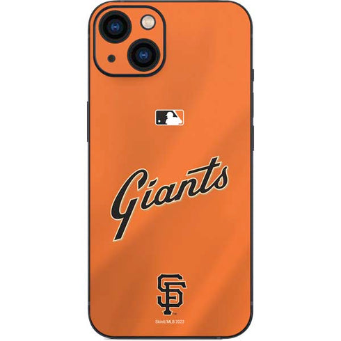 MLB San Francisco Giants Alternate Home Jersey iPhone 14 Skin
