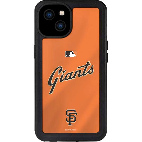MLB San Francisco Giants Alternate Home Jersey iPhone 15 Plus Waterproof Case