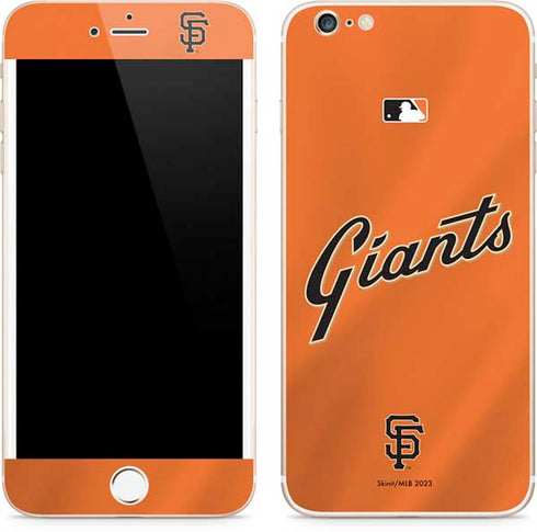 MLB San Francisco Giants Alternate Home Jersey iPhone 6/6s Plus Skin