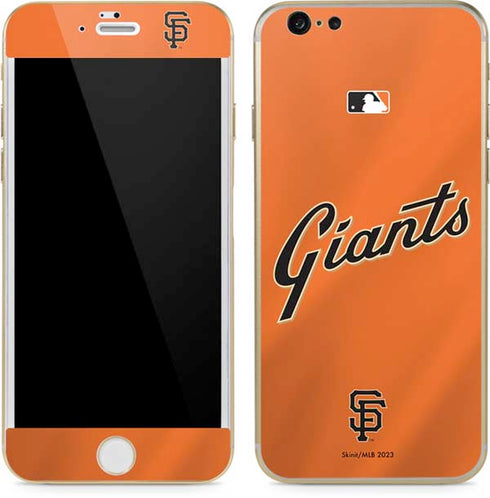 MLB San Francisco Giants Alternate Home Jersey iPhone 6/6s Skin