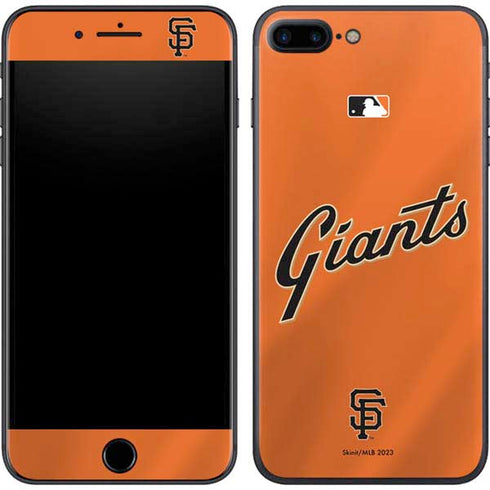 MLB San Francisco Giants Alternate Home Jersey iPhone 8 Plus Skin