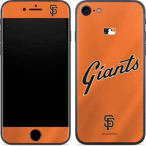 MLB San Francisco Giants Alternate Home Jersey iPhone 8 Skin