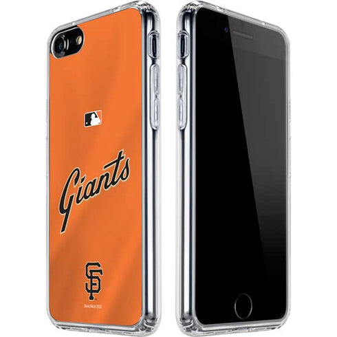 MLB San Francisco Giants Alternate Home Jersey iPhone SE (2nd & 3rd Gen) Clear Case