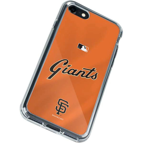MLB San Francisco Giants Alternate Home Jersey iPhone SE (2nd & 3rd Gen) Clear Case