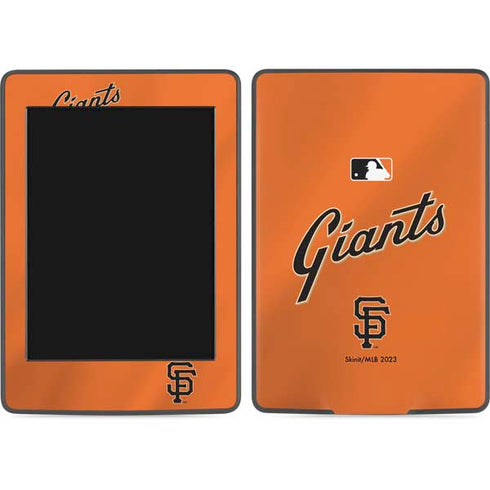 MLB San Francisco Giants Alternate Home Jersey Amazon Kindle Skin