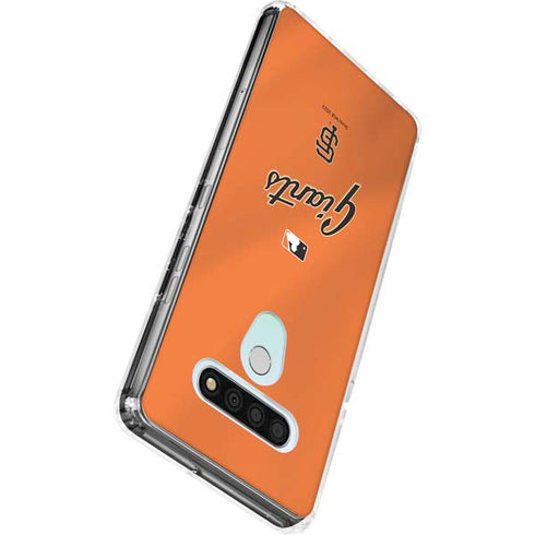 MLB San Francisco Giants Alternate Home Jersey LG Stylo 6 Clear Case
