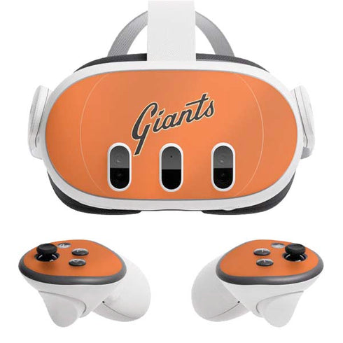 MLB San Francisco Giants Alternate Home Jersey Meta Quest 3 Skin