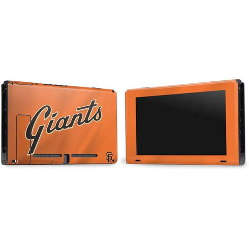 MLB San Francisco Giants Alternate Home Jersey Nintendo Switch Bundle Skin