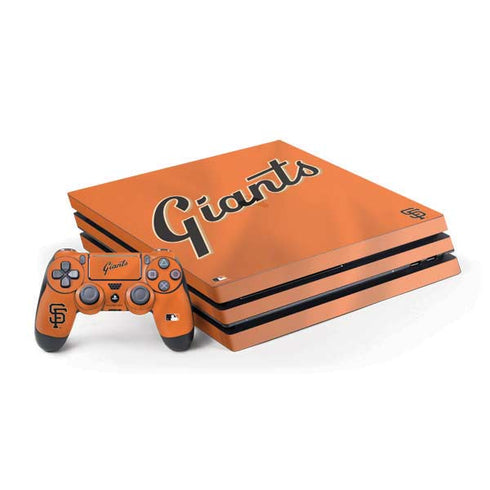MLB San Francisco Giants Alternate Home Jersey PS4 Pro Bundle Skin