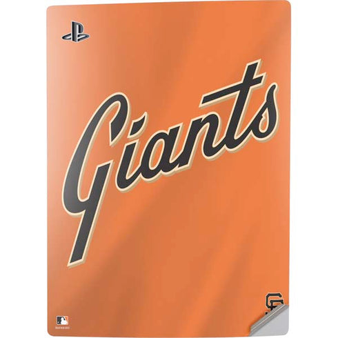 MLB San Francisco Giants Alternate Home Jersey PS5 Digital Edition Console Skin