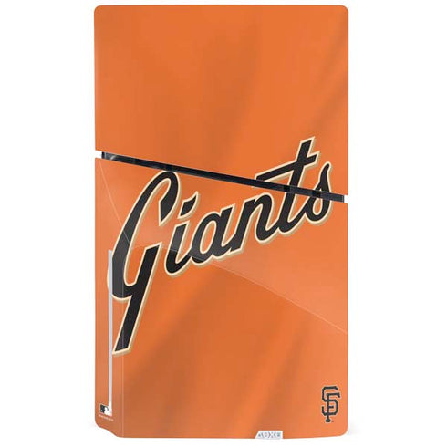 MLB San Francisco Giants Alternate Home Jersey PS5 Slim Disk Console Skin