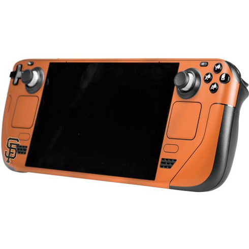 MLB San Francisco Giants Alternate Home Jersey Steam Deck Handheld Gaming Computer Skin