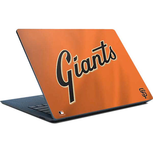 MLB San Francisco Giants Alternate Home Jersey Surface Laptop Skin