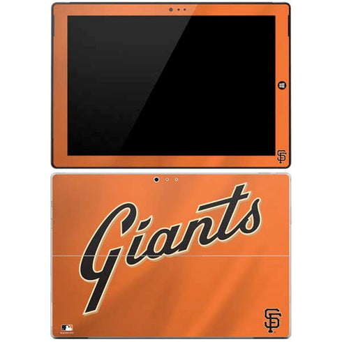 MLB San Francisco Giants Alternate Home Jersey Surface Pro 3 Skin