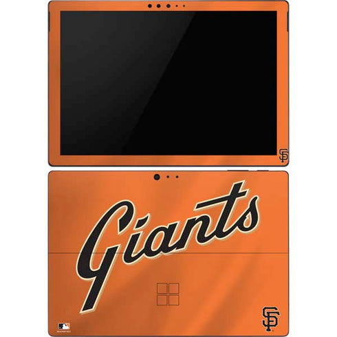 MLB San Francisco Giants Alternate Home Jersey Surface Pro 6 Skin