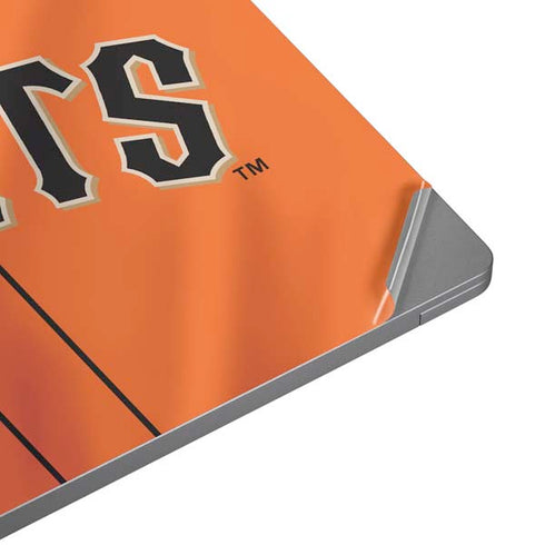 MLB San Francisco Giants Alternate Home Jersey Universal Laptop 14in (11.4 x 8.2in) Skin