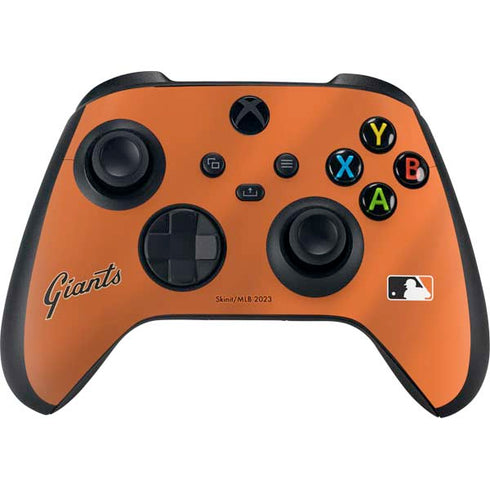 MLB San Francisco Giants Alternate Home Jersey Xbox Series X Controller Skin
