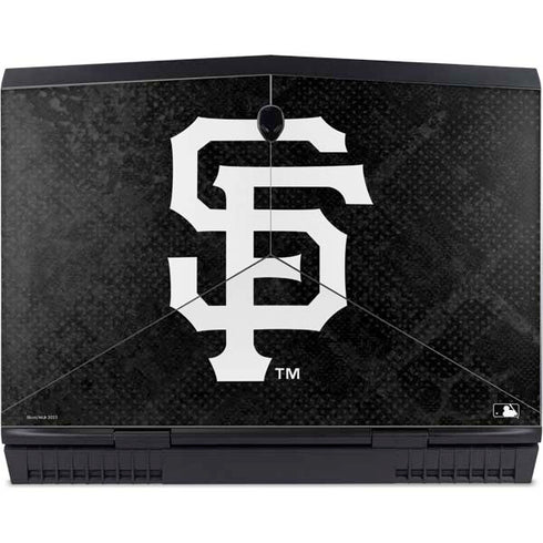 MLB San Francisco Giants Dark Wash Dell Alienware Skin