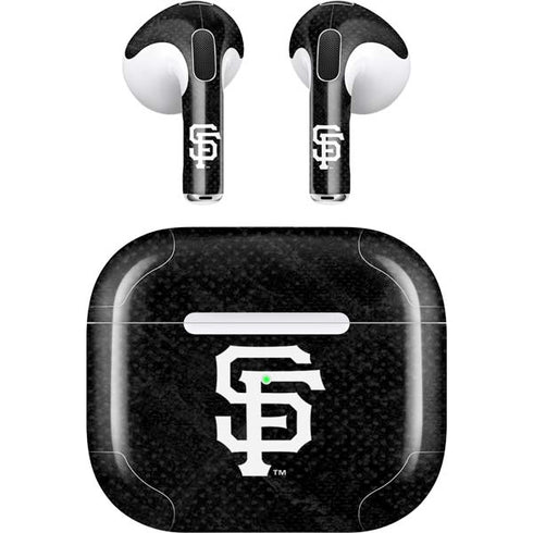 MLB San Francisco Giants Dark Wash Apple AirPods (3rd Gen 2021) Skin
