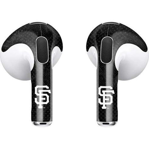 MLB San Francisco Giants Dark Wash Apple AirPods (3rd Gen 2021) Skin