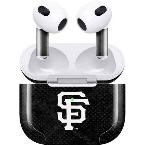 MLB San Francisco Giants Dark Wash Apple AirPods (3rd Gen 2021) Skin