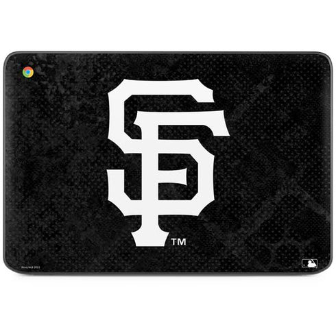 MLB San Francisco Giants Dark Wash HP Chromebook Skin