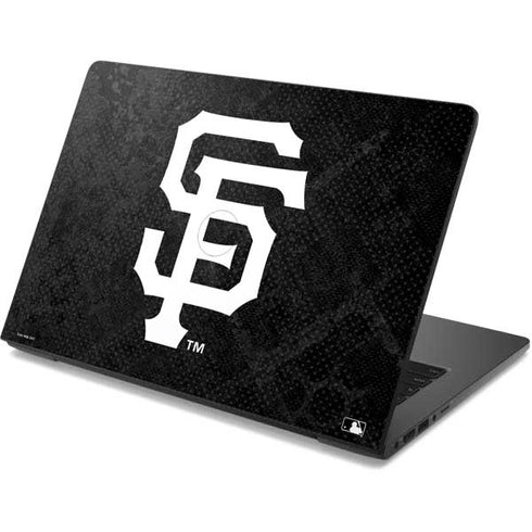 MLB San Francisco Giants Dark Wash Dell Chromebook Skin