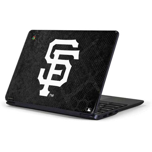 MLB San Francisco Giants Dark Wash Samsung Chromebook Skin