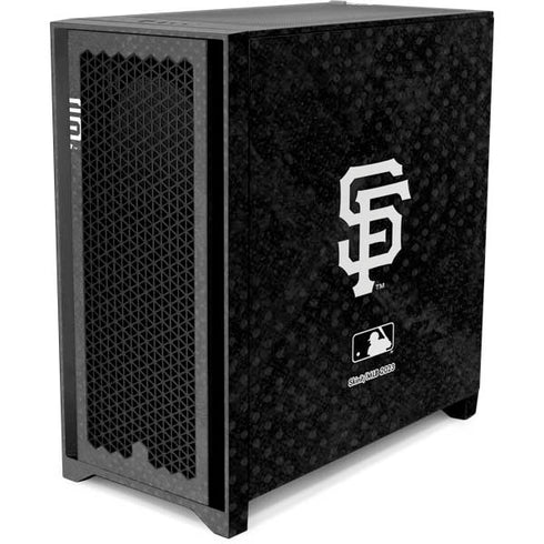 MLB San Francisco Giants Dark Wash Corsair 4000D Tempered Glass Mid-Tower ATX Case Skin