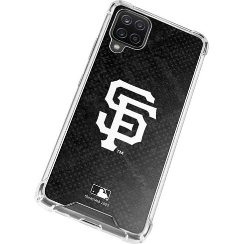 MLB San Francisco Giants Dark Wash Galaxy A12 Clear Case