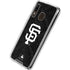 MLB San Francisco Giants Dark Wash Galaxy A30 Clear Case