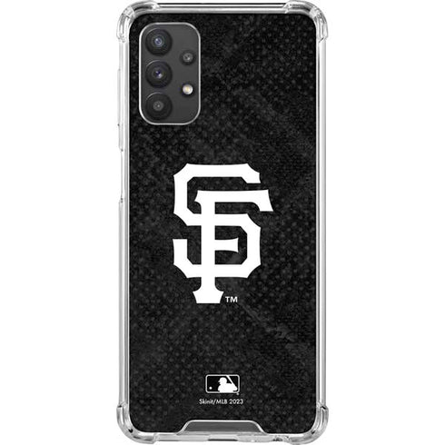 MLB San Francisco Giants Dark Wash Galaxy A32 5G Clear Case