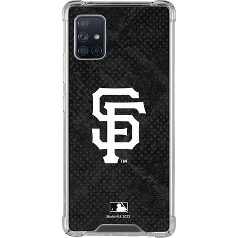 MLB San Francisco Giants Dark Wash Galaxy A51 5G Clear Case