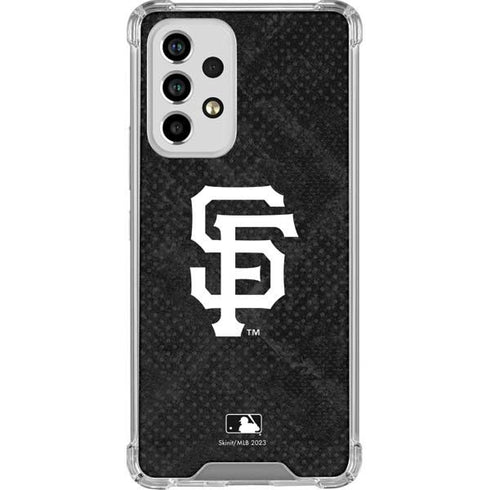 MLB San Francisco Giants Dark Wash Galaxy A53 5G Clear Case