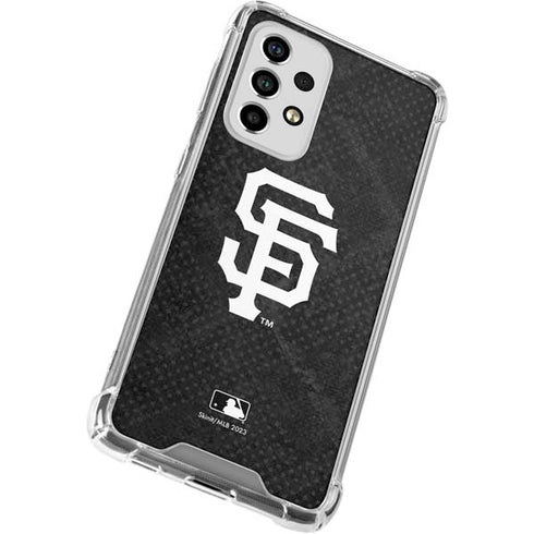 MLB San Francisco Giants Dark Wash Galaxy A53 5G Clear Case