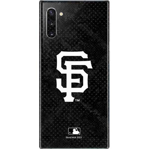 MLB San Francisco Giants Dark Wash Galaxy Note 10 Skin